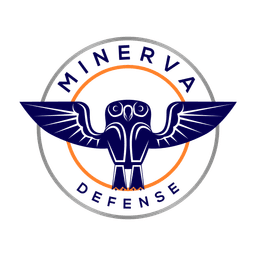 Minerva Defense light mode logo